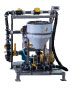 Complete Skid Unit: 15-gallon Eductor with Flow Meter & 2” Pump