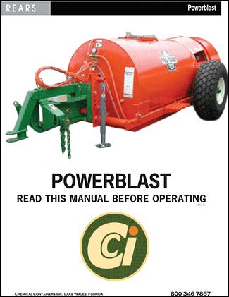 CCI Rears Manual Cover