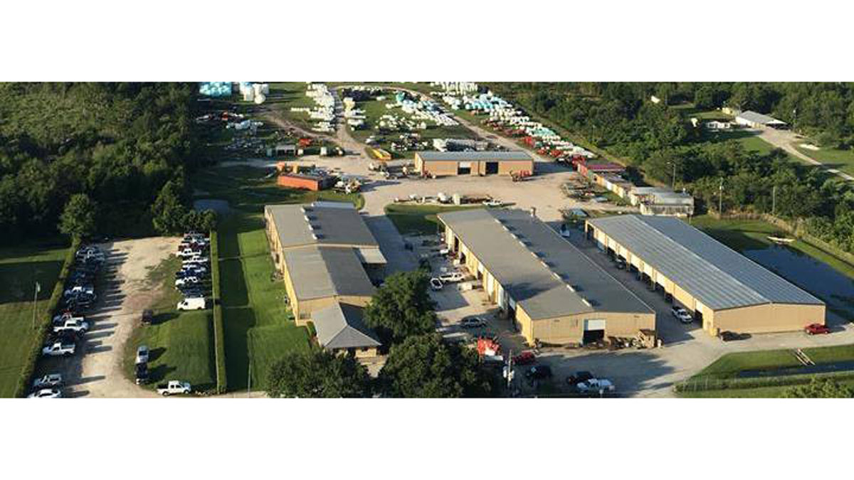 Chemical Containers Lake Wales store - overhead view